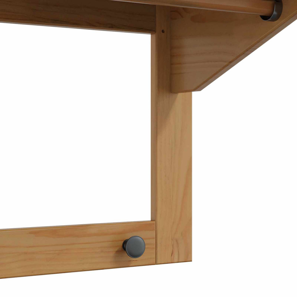 Perchero HILL Marrón miel 90 x 35 x 41.5 cm Pino macizo