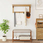 Perchero HILL Marrón miel 90 x 35 x 41.5 cm Pino macizo