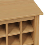 Armario para Vinos HILL Marrón miel 79.5 x 40 x 107.5 cm