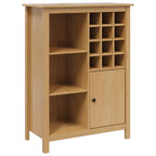 Armario para Vinos HILL Marrón miel 79.5 x 40 x 107.5 cm