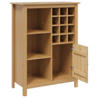 Armario para Vinos HILL Marrón miel 79.5 x 40 x 107.5 cm