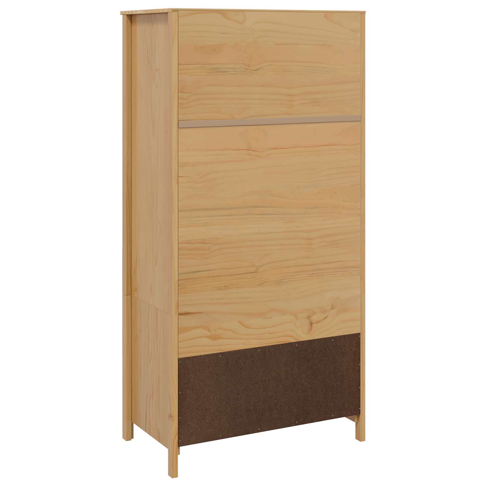 Armario con cajón HILL Marrón miel 84 x 50 x 170 cm Pino macizo