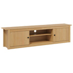 Soporte para TV HILL Marrón miel 158 x 40 x 39.5 cm Pino macizo