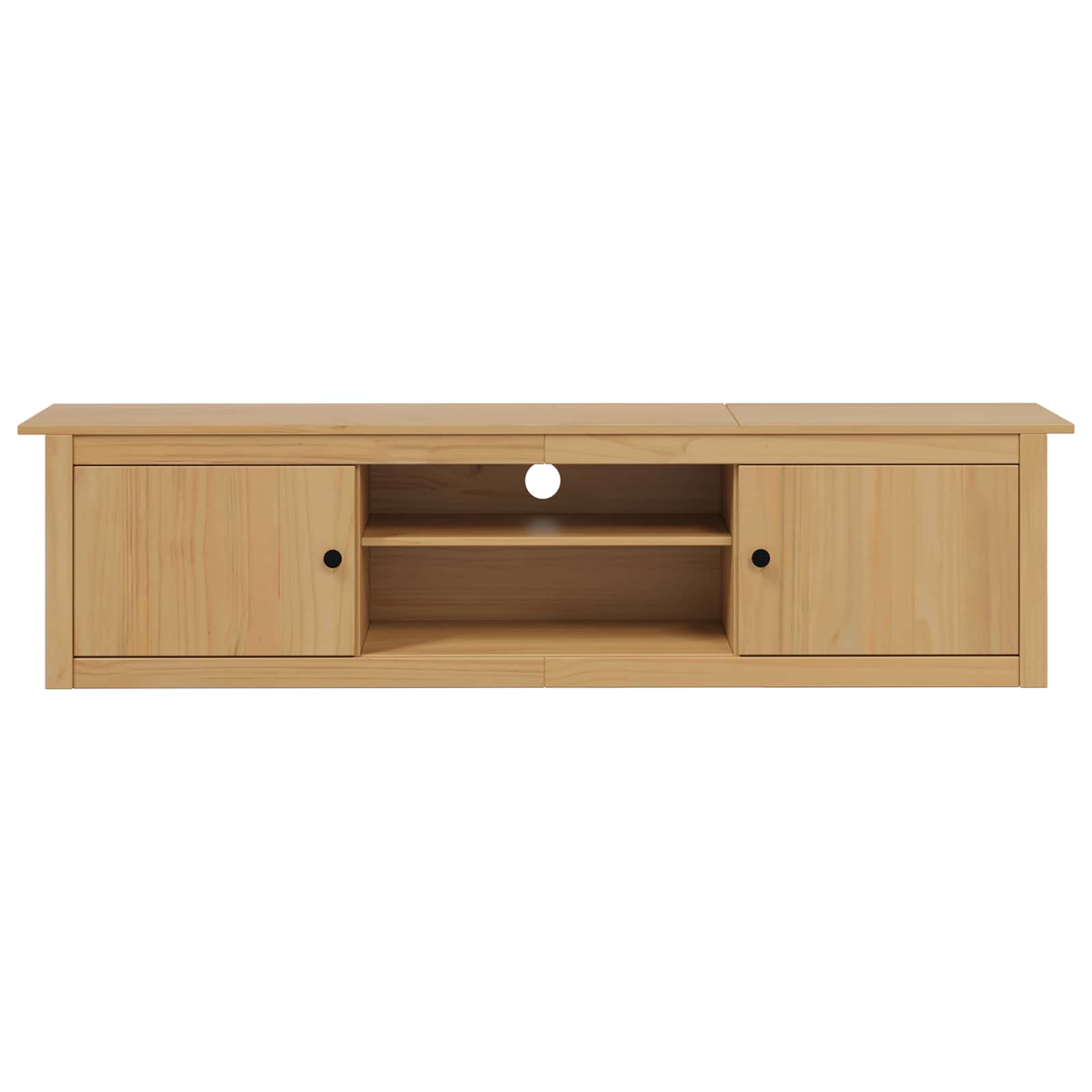 Soporte para TV HILL Marrón miel 158 x 40 x 39.5 cm Pino macizo