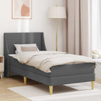 Estructura de cama con colchón con cabecera Poliéster