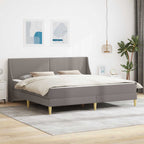 Estructura de cama con colchón con cabecera Poliéster
