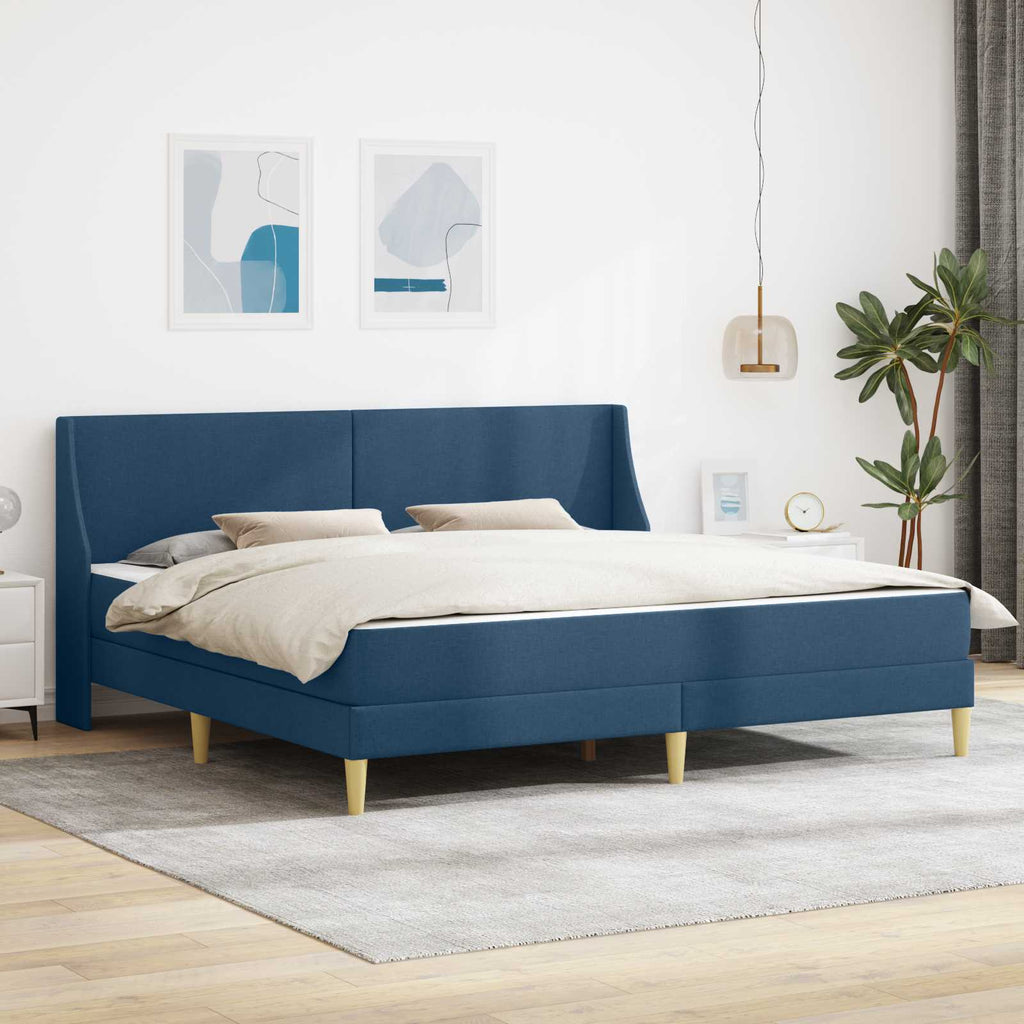Estructura de cama con colchón con cabecera Poliéster