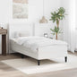 Estrutura de Cama com Colchão Branco 100 x 200 cm