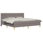 Estructura de cama 200 x 200 cm Taupé
