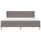 Estructura de cama 200 x 200 cm Taupé