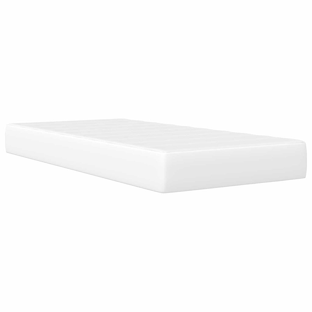 Estructura de cama Blanco 100 x 200 cm Cuero sintético