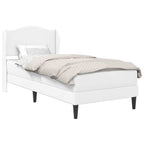 Estructura de cama Blanco 100 x 200 cm Cuero sintético