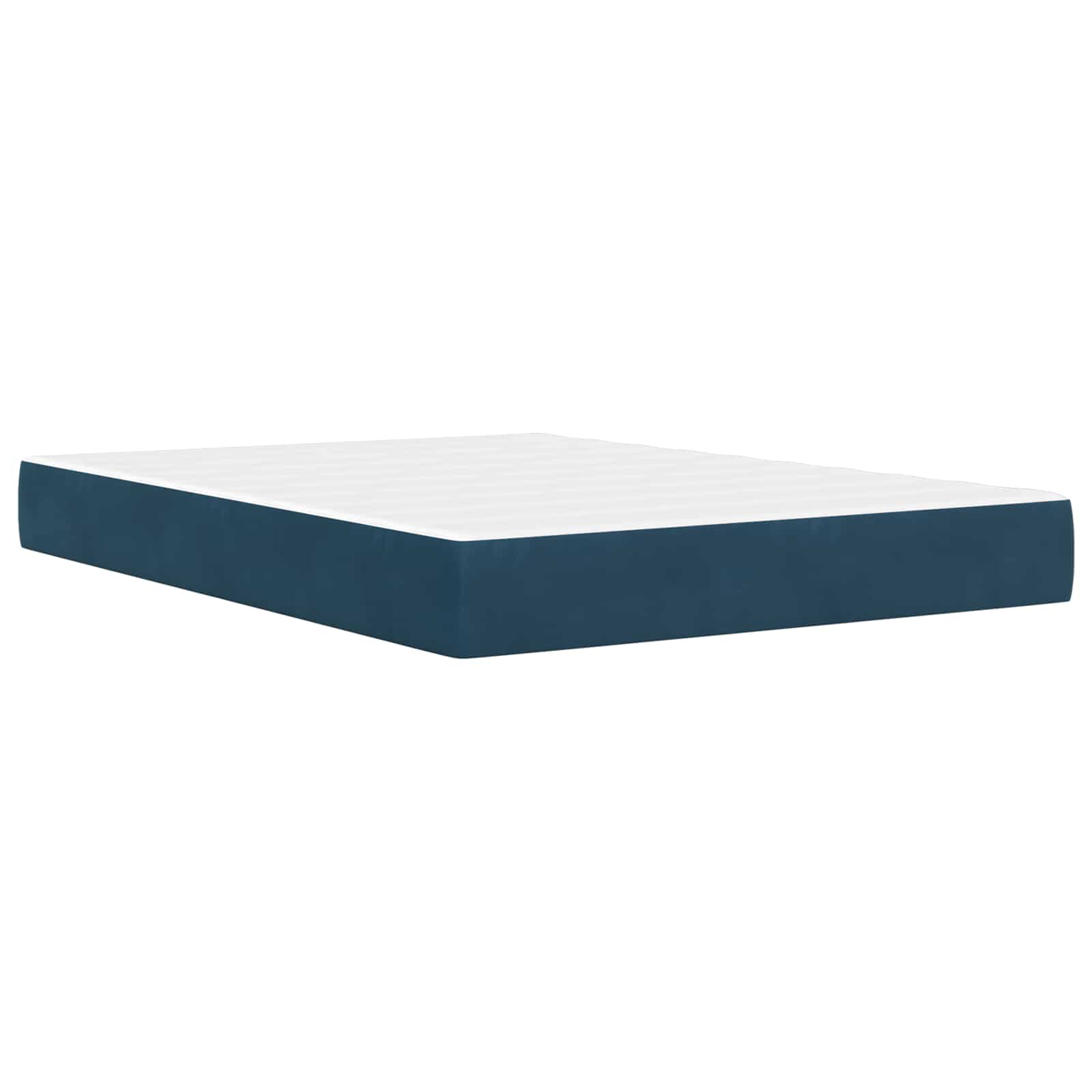 Estructura de cama 2 pcs Azul 120 x 190 cm Terciopelo