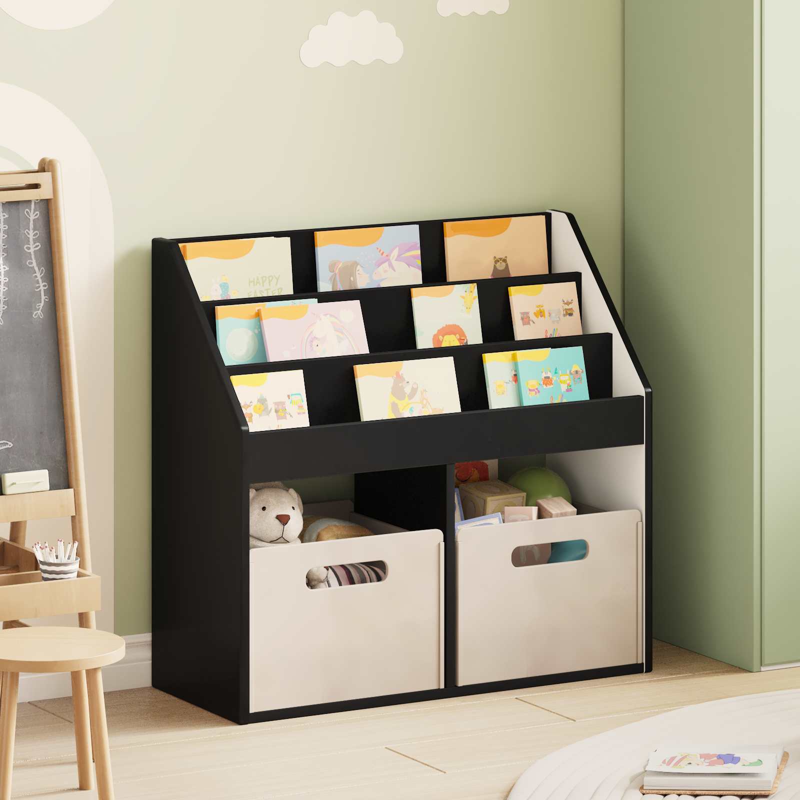 Estantería para Niños 72,5 x 29,5 x 69 cm Madera de ingeniería