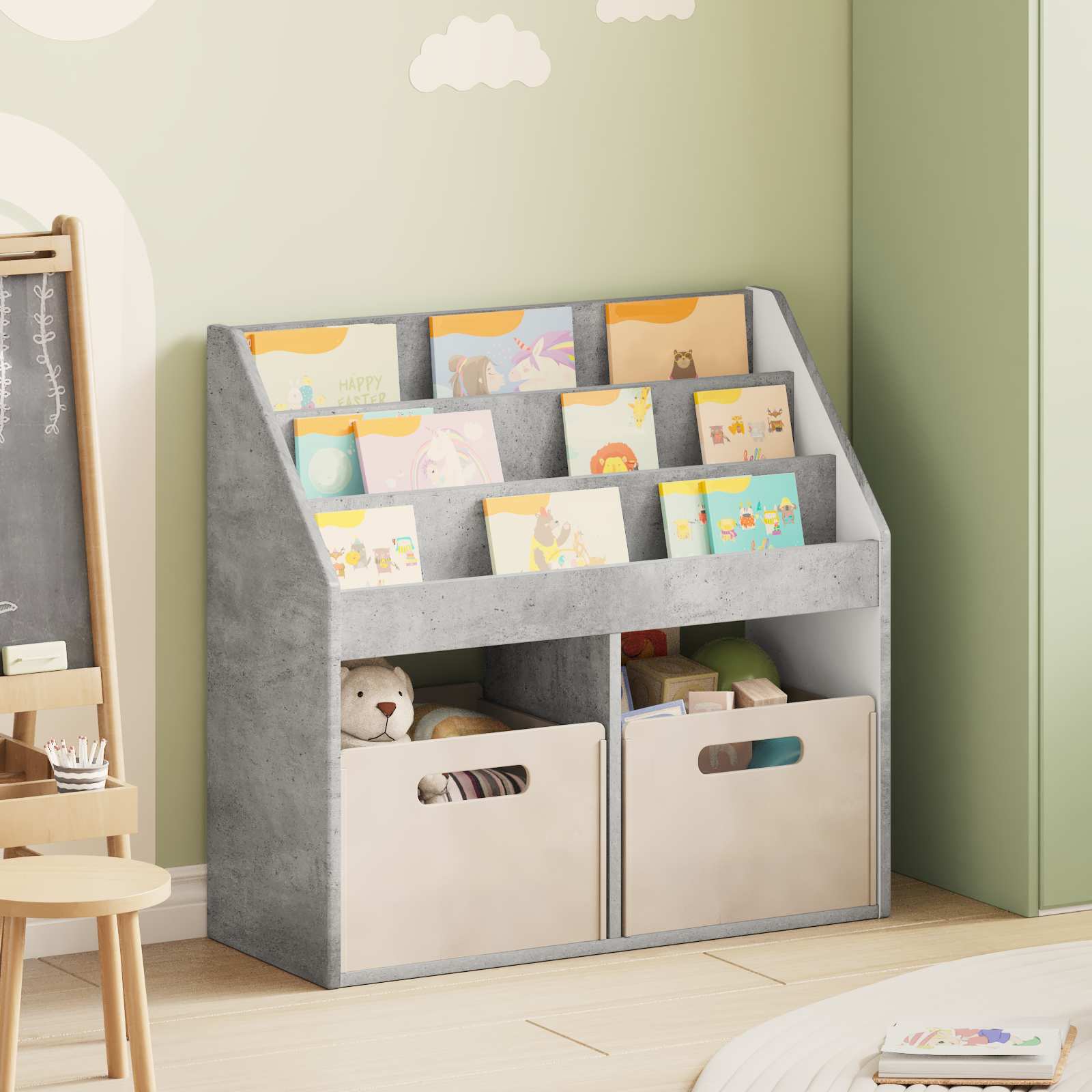 Estantería para Niños 72,5 x 29,5 x 69 cm Madera de ingeniería