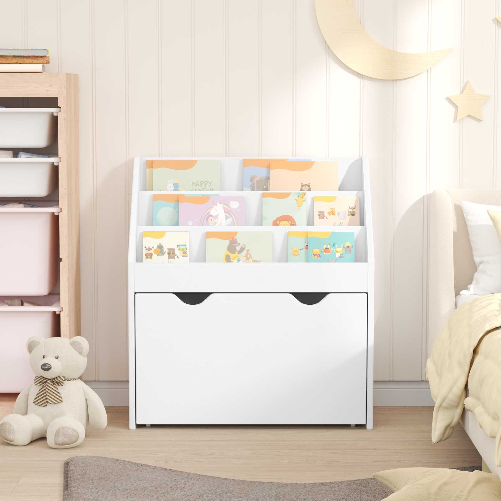 Estantería para Niños 60 x 29,5 x 69 cm Madera de ingeniería