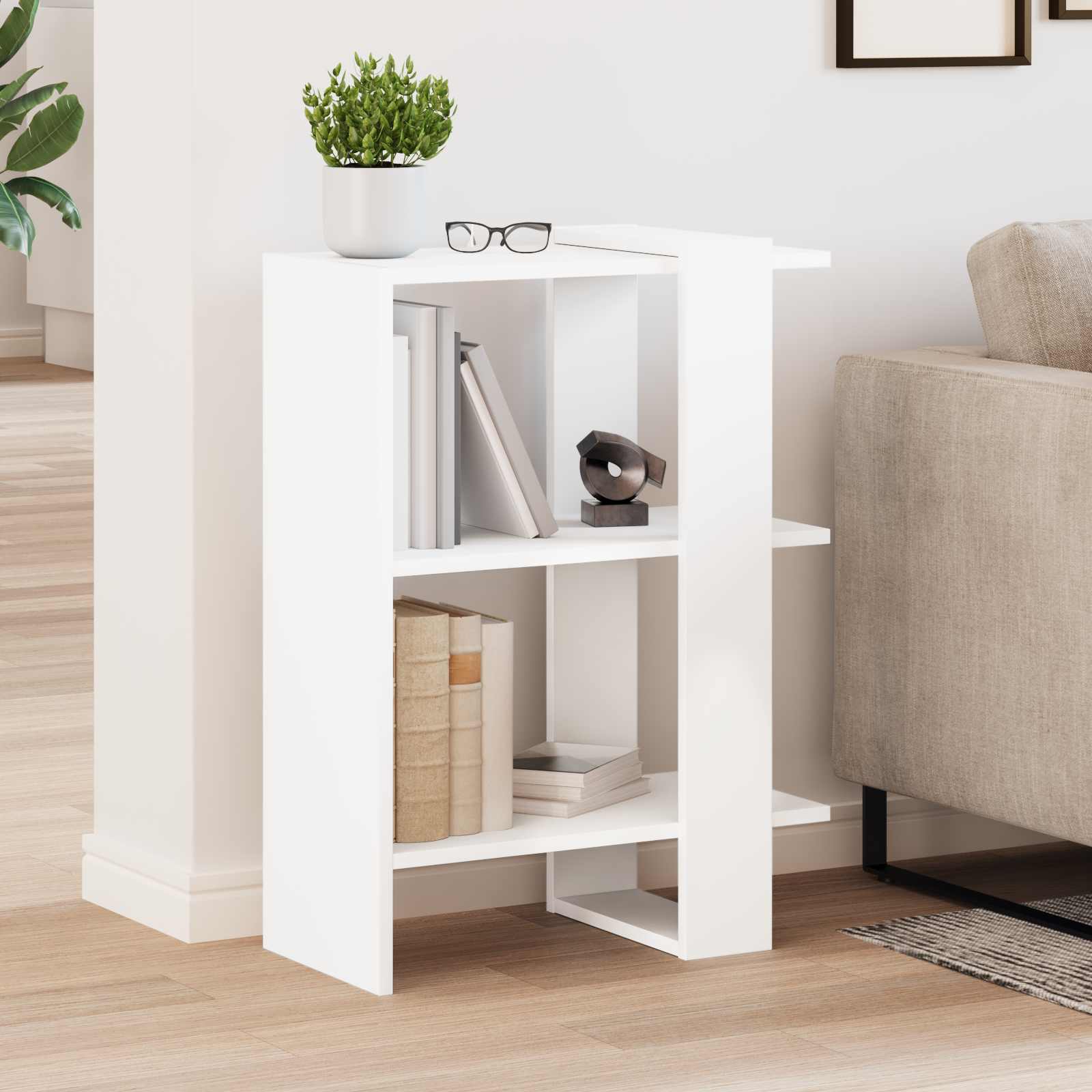 Estante de libros 52 x 25 x 71,5 cm Madera de ingeniería