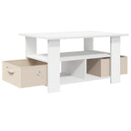 Mesa de Café con cajón 77 x 55 x 42 cm Madera de ingeniería