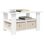 Mesa de Café con cajón 77 x 55 x 42 cm Madera de ingeniería