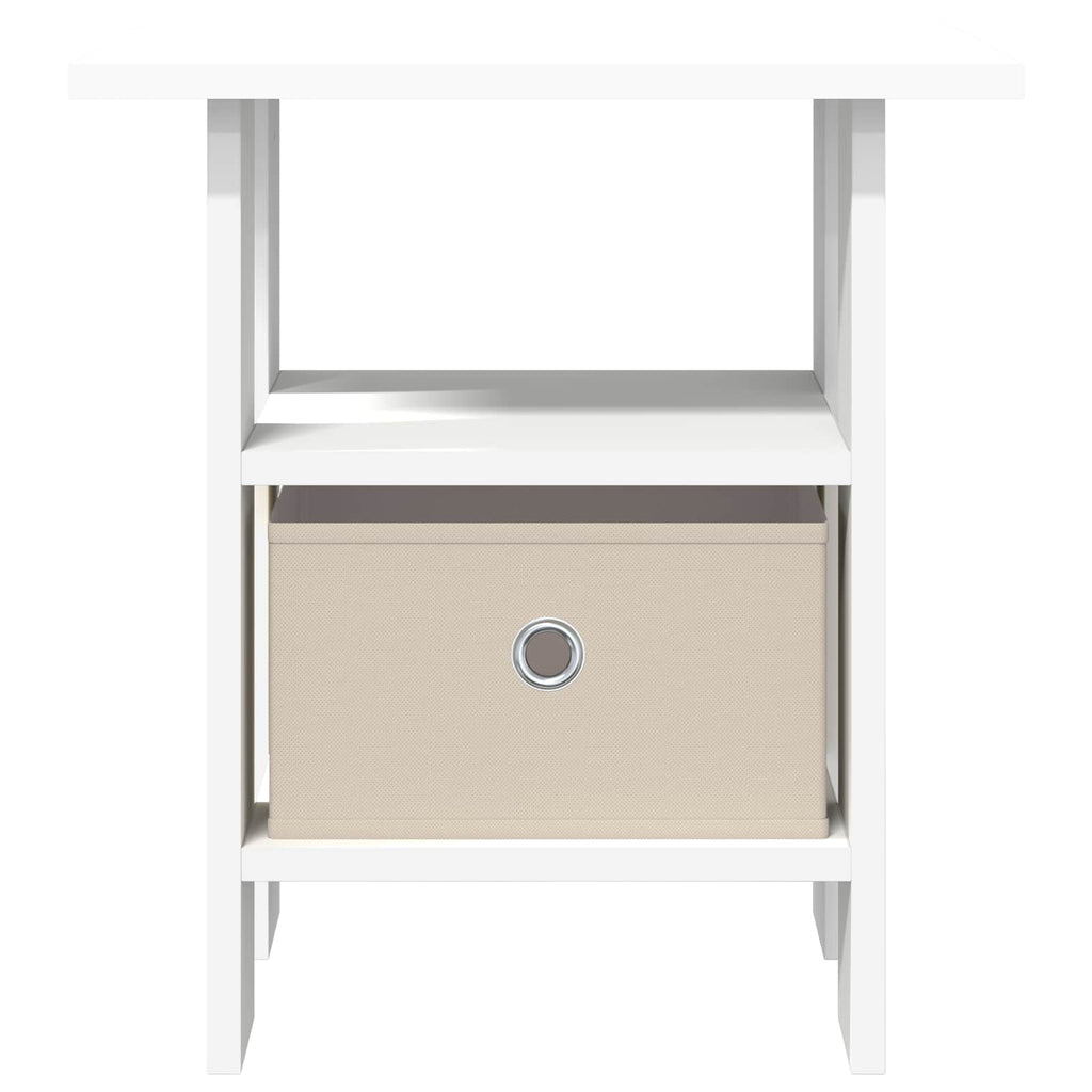 Mesita de Noche 2 pcs 41 x 40 x 45 cm Madera de ingeniería