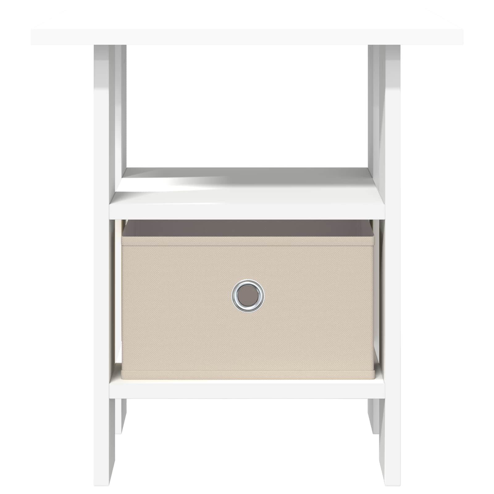 Mesita de Noche 2 pcs 41 x 40 x 45 cm Madera de ingeniería
