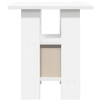 Mesita de Noche 2 pcs 41 x 40 x 45 cm Madera de ingeniería