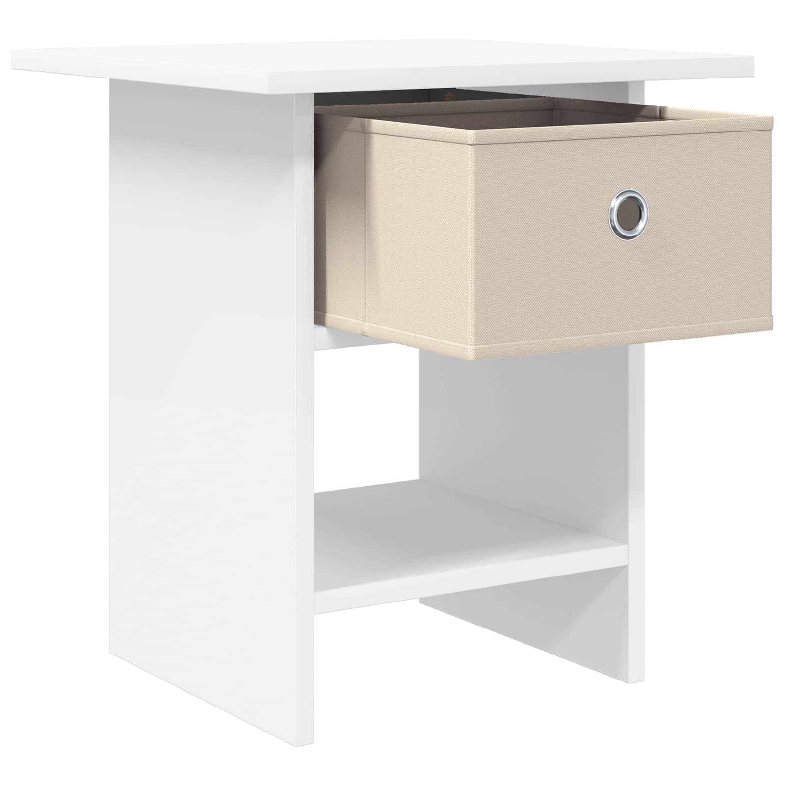 Mesita de Noche 2 pcs 41 x 40 x 45 cm Madera de ingeniería
