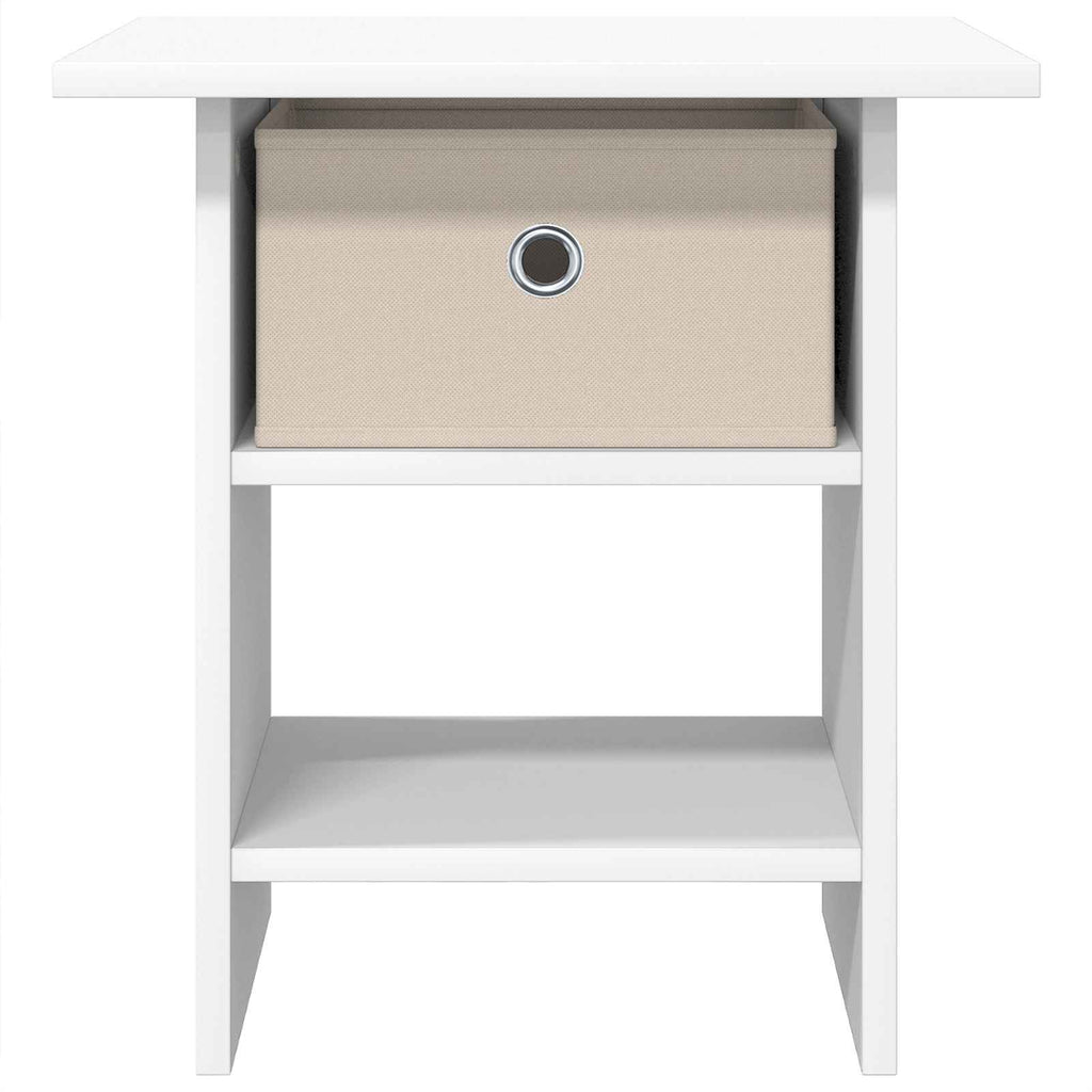 Mesita de Noche 2 pcs 41 x 40 x 45 cm Madera de ingeniería
