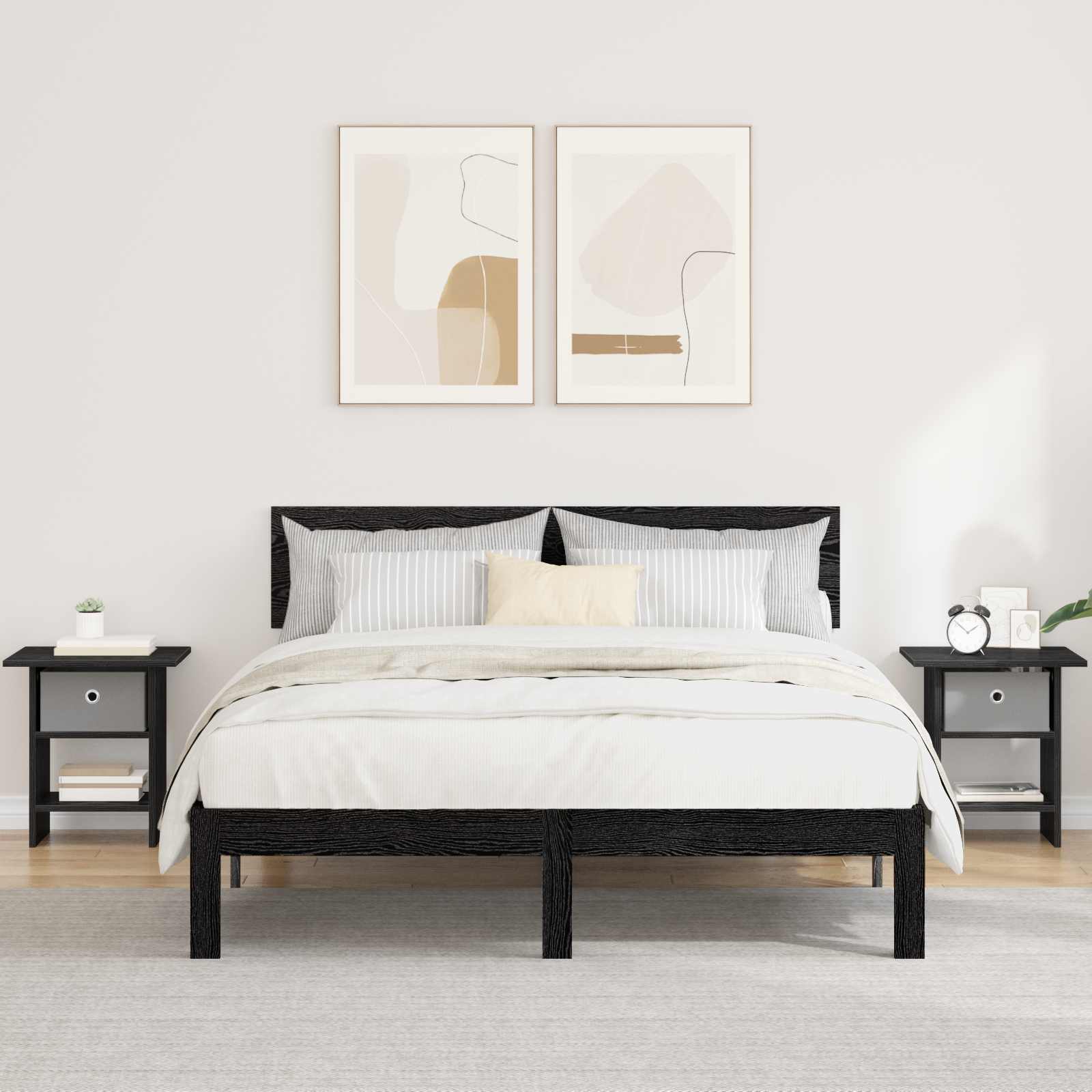 Nightstands 2 pcs 41 x 40 x 45 cm Engineered Wood