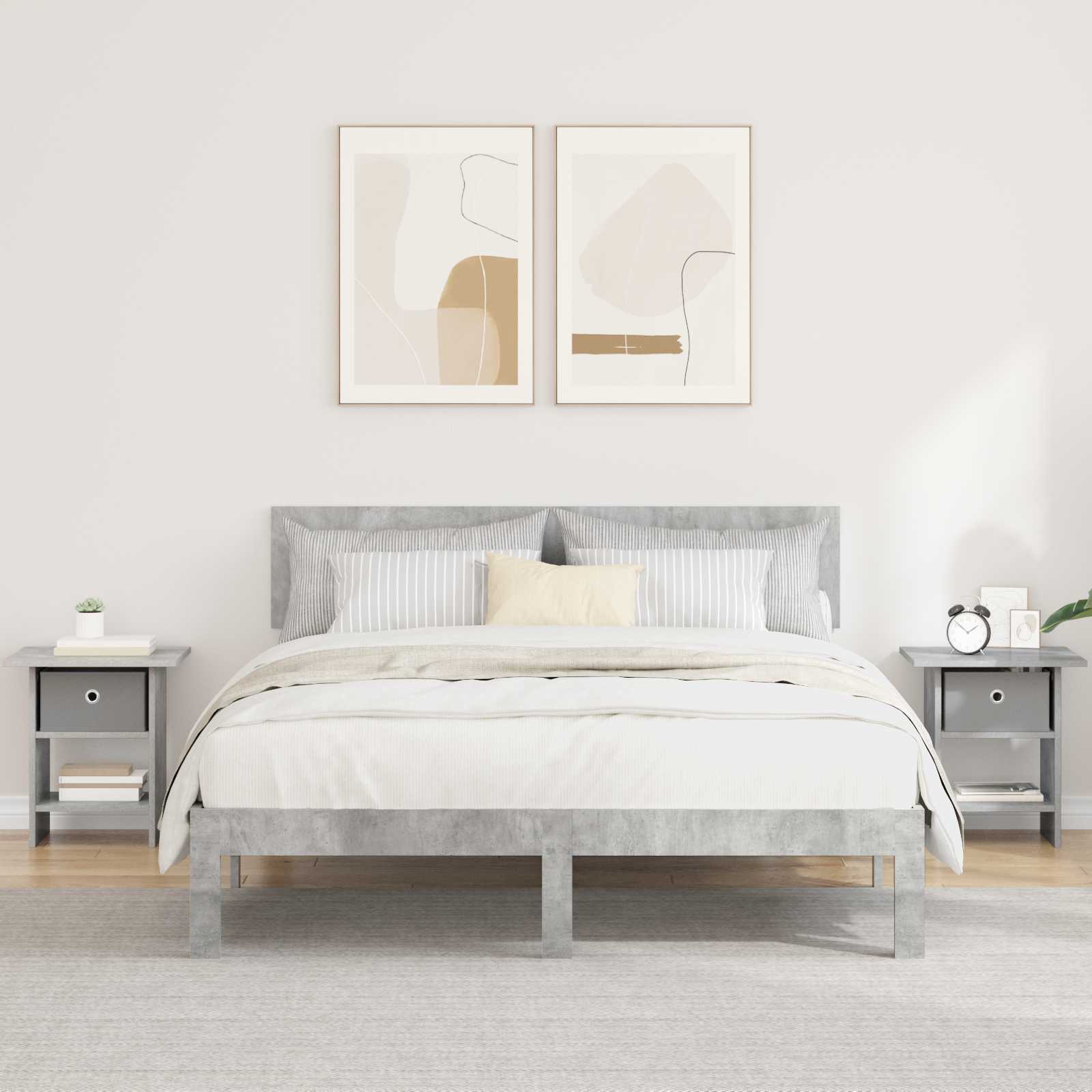 Nightstands 2 pcs 41 x 40 x 45 cm Engineered Wood