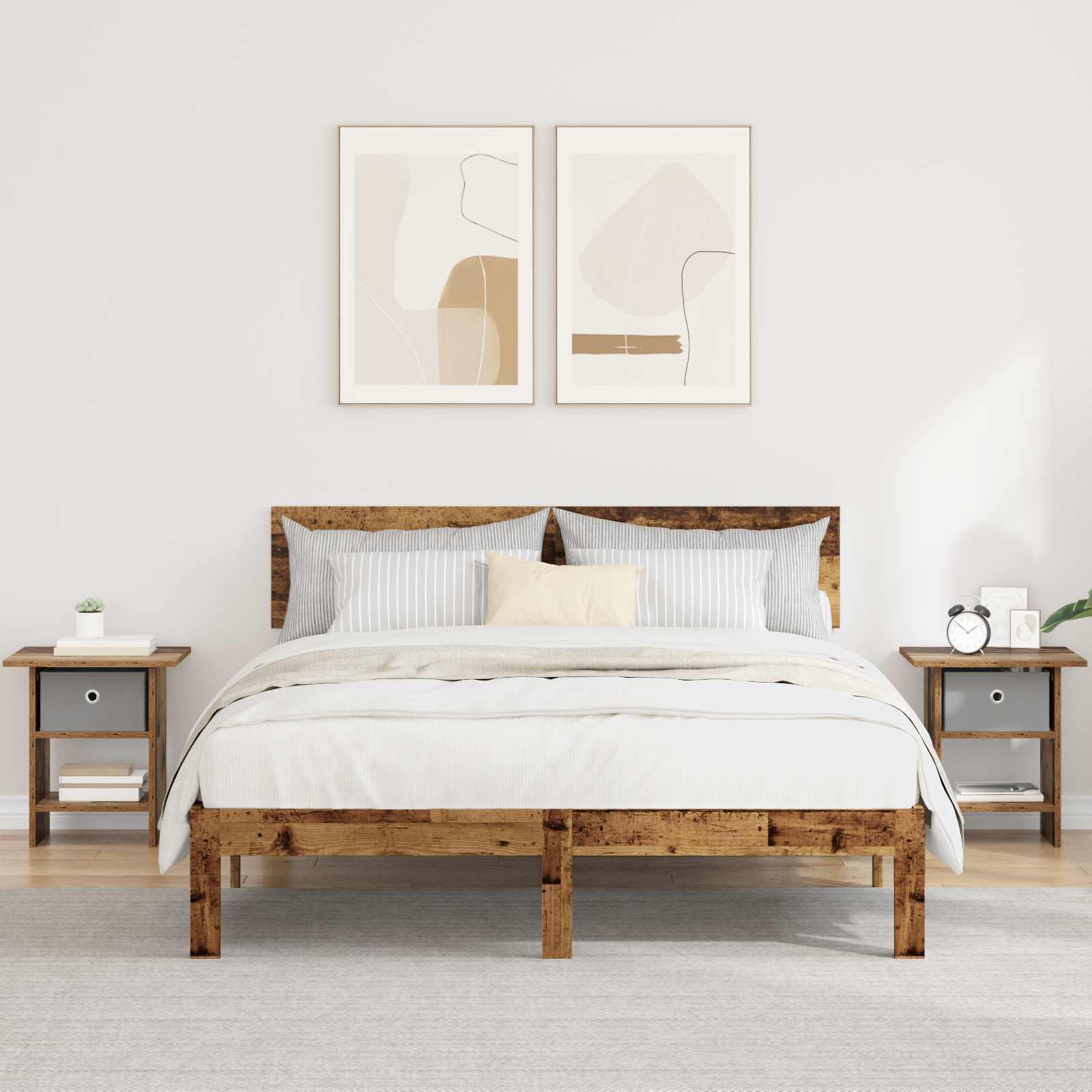 Nightstands 2 pcs 41 x 40 x 45 cm Engineered Wood
