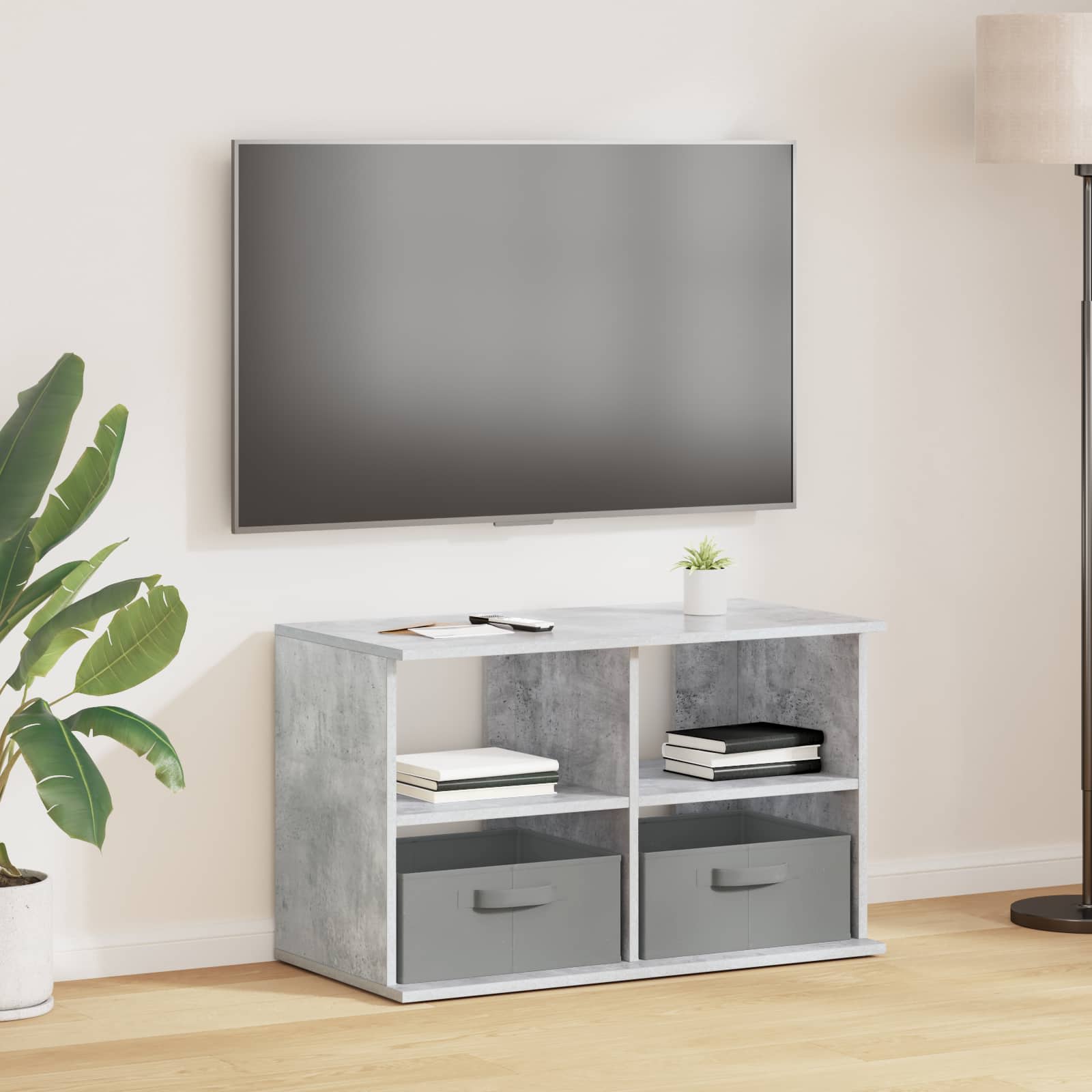Soporte para TV con cajón 79 x 40 x 48 cm