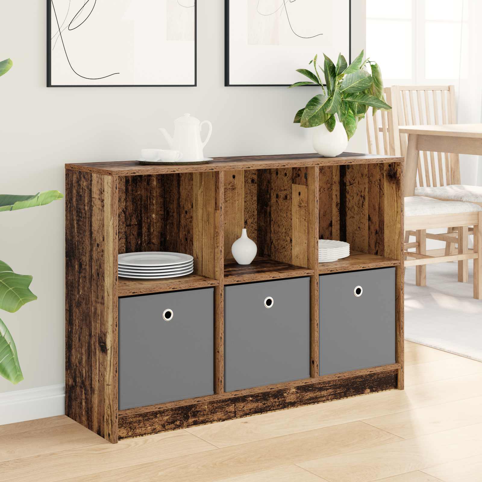 Aparador con cajón 102 x 32 x 73,5 cm