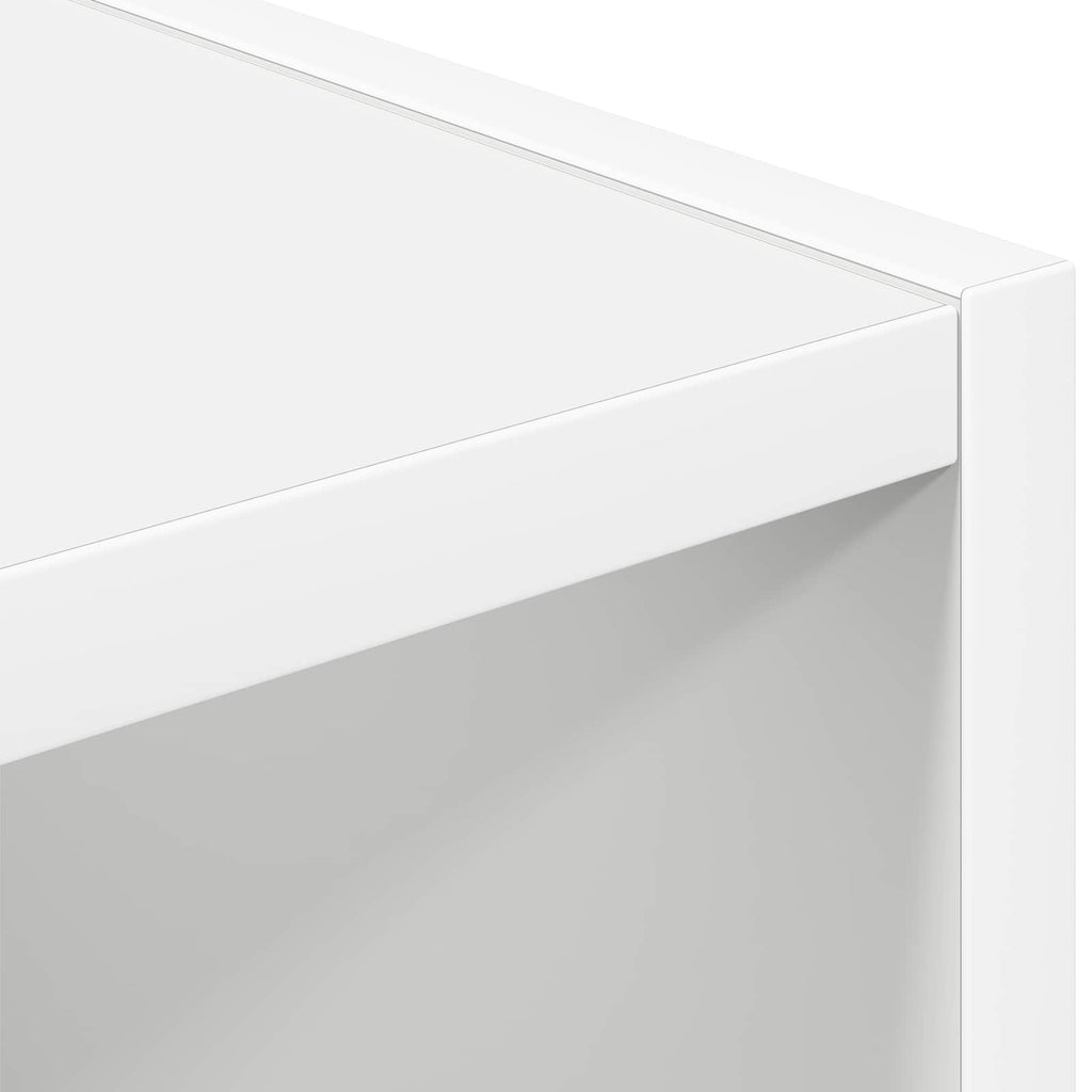 Mesita de Noche 2 pcs 25,5 x 22 x 49,5 cm Madera de ingeniería