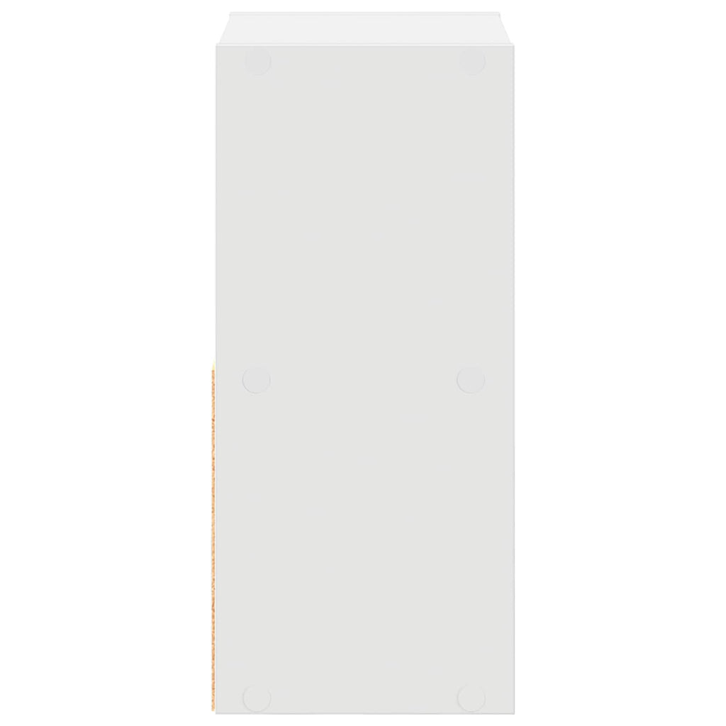 Mesita de Noche 2 pcs 25,5 x 22 x 49,5 cm Madera de ingeniería