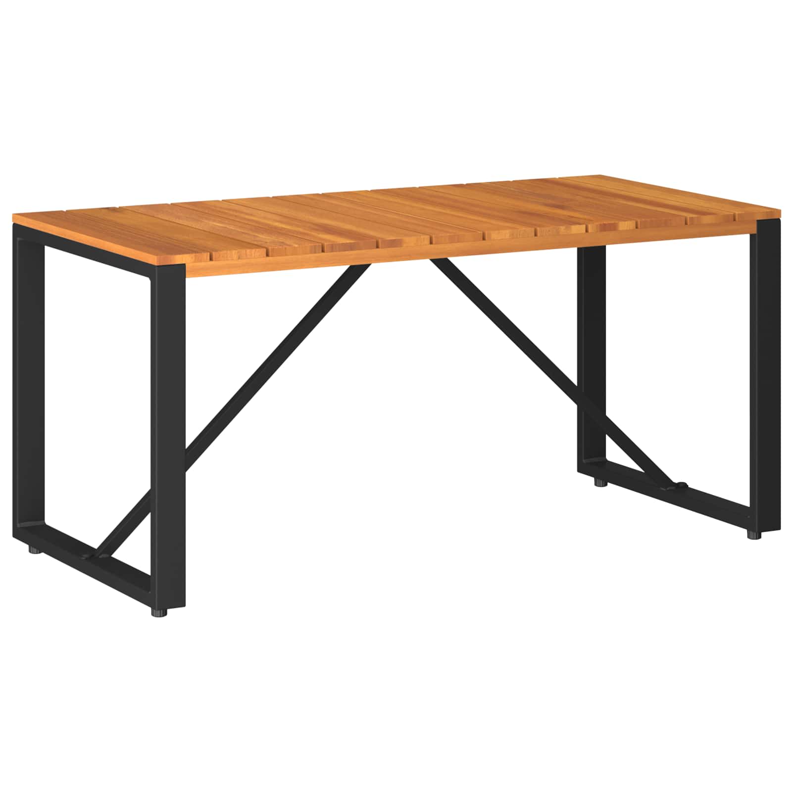 Juego de muebles de exterior 4 pcs Negro ratán sintético