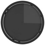 Juego de Mesas de Centro 2 pcs 55 x 55 x 45 cm acero