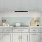 Kitchen splashback 110 x 40 cm tempered glass