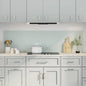 Kitchen splashback 110 x 40 cm tempered glass
