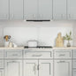 Kitchen splashback 110 x 40 cm tempered glass