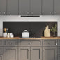 Kitchen splashback 110 x 40 cm tempered glass
