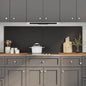 Kitchen splashback 110 x 40 cm tempered glass