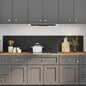 Kitchen splashback 110 x 40 cm tempered glass