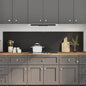 Kitchen splashback 110 x 40 cm tempered glass