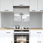 Kitchen splashback 110 x 40 cm tempered glass