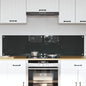 Kitchen splashback 110 x 40 cm tempered glass