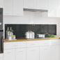 Kitchen splashback 110 x 40 cm tempered glass