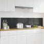 Kitchen splashback 110 x 40 cm tempered glass