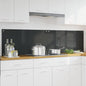 Kitchen splashback 110 x 40 cm tempered glass