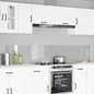 Kitchen splashback 110 x 40 cm tempered glass